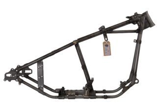 1941–1945 EL/UL Knucklehead Wishbone Rigid Frame - side view