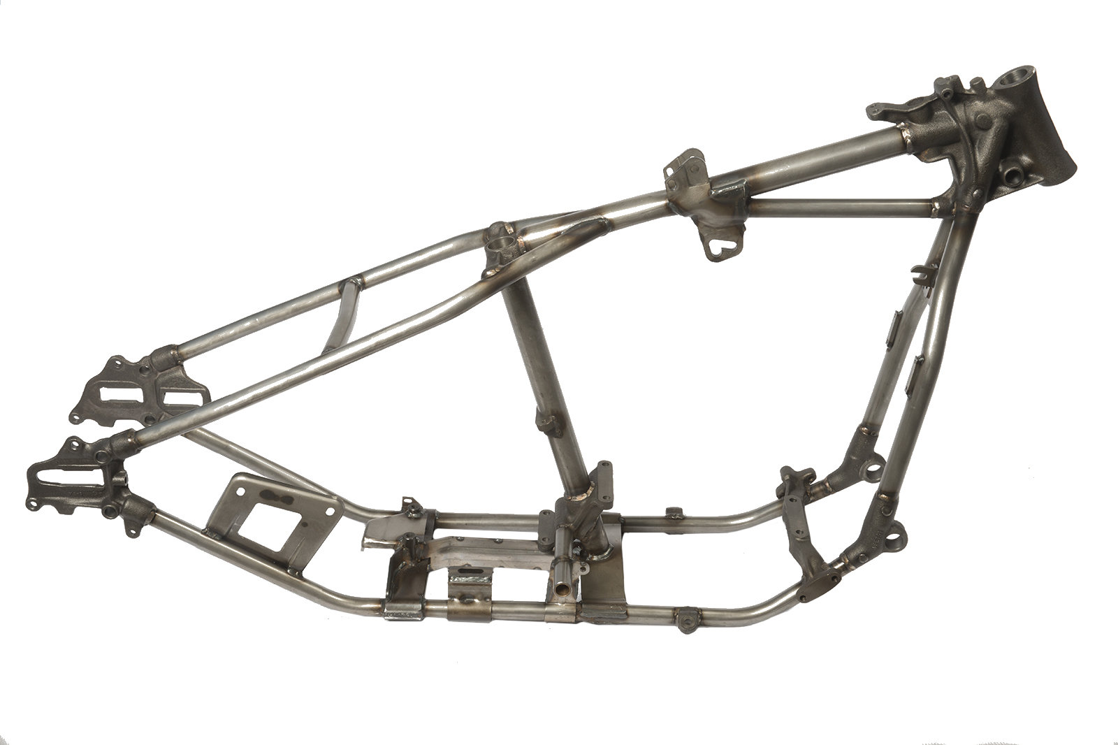 1952–1953 FL Panhead Wishbone Rigid Frame