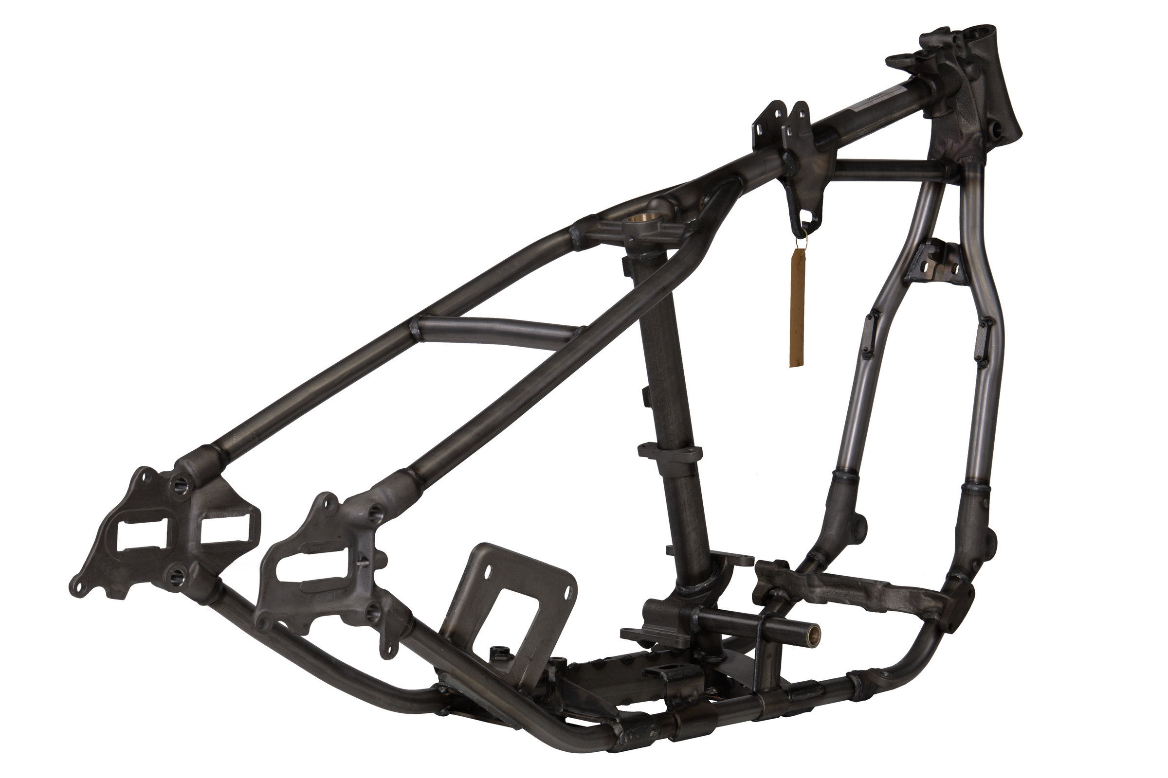 1949–1951 EL/FL Panhead Wishbone Rigid Frame - side view
