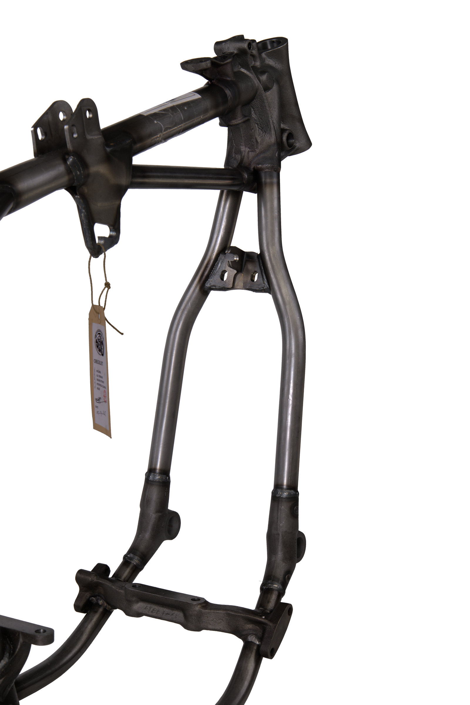 1954 FL Panhead Early Wishbone Rigid Frame – 30° (replaces OEM 47000-40A) - Image 6