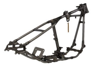 1954–1957 FL Panhead Late Straightleg Rigid Frame - side view