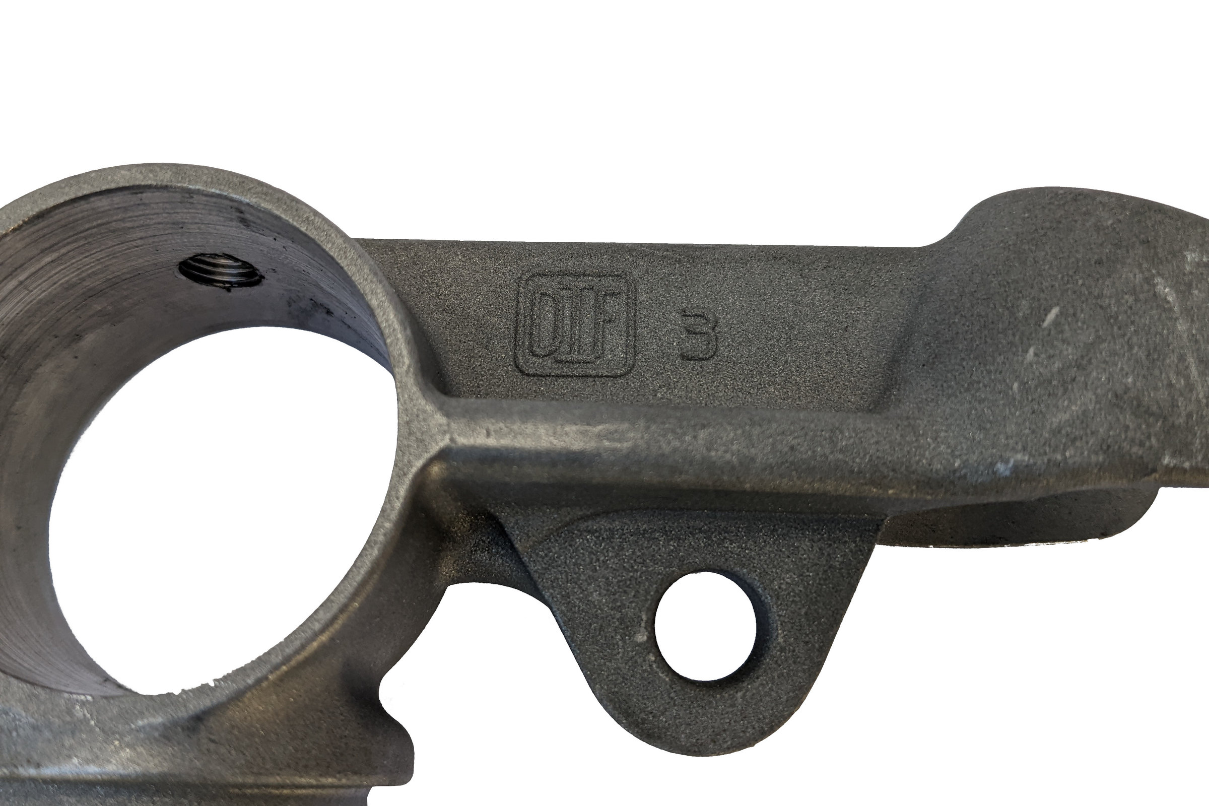 1936-1947 Knucklehead Saddle Cross Member - detail